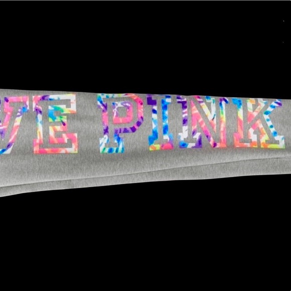 ❤️VS-PINK - Grey High-Waist Cotton Leggings - Picture 6 of 10